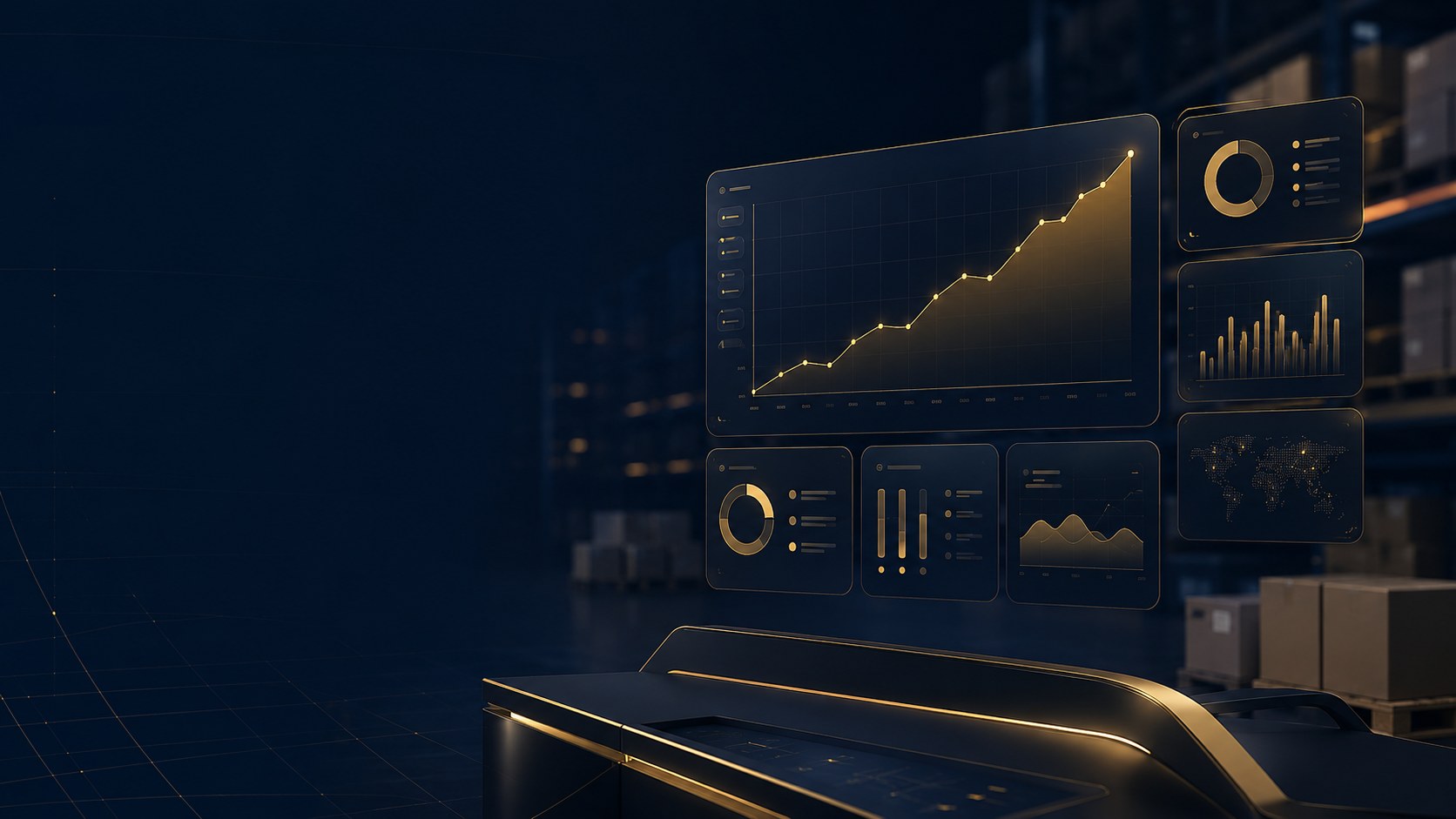 Amazon operations command center dashboard